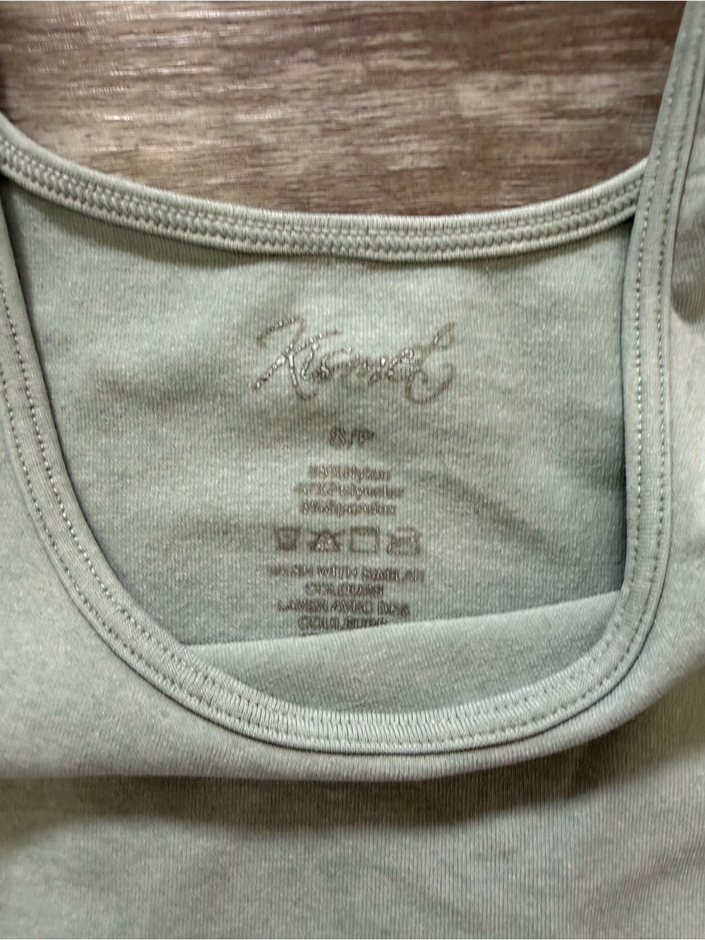 Kismet Women’s Ruched Tank Top Mint - Picture 2 of 3